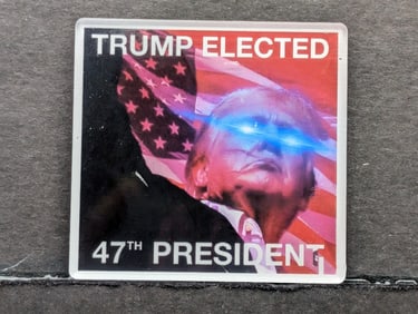 Trump, 47th President Magnet, Perfect for Fridge-Tool Box-Filing Cabinet, etc.