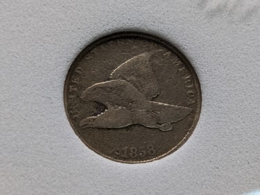 1858 Flying Eagle Cent