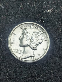 1938-D Mercury Dime