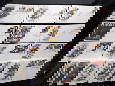 Lot Of 50 Assorted First Day Cachets