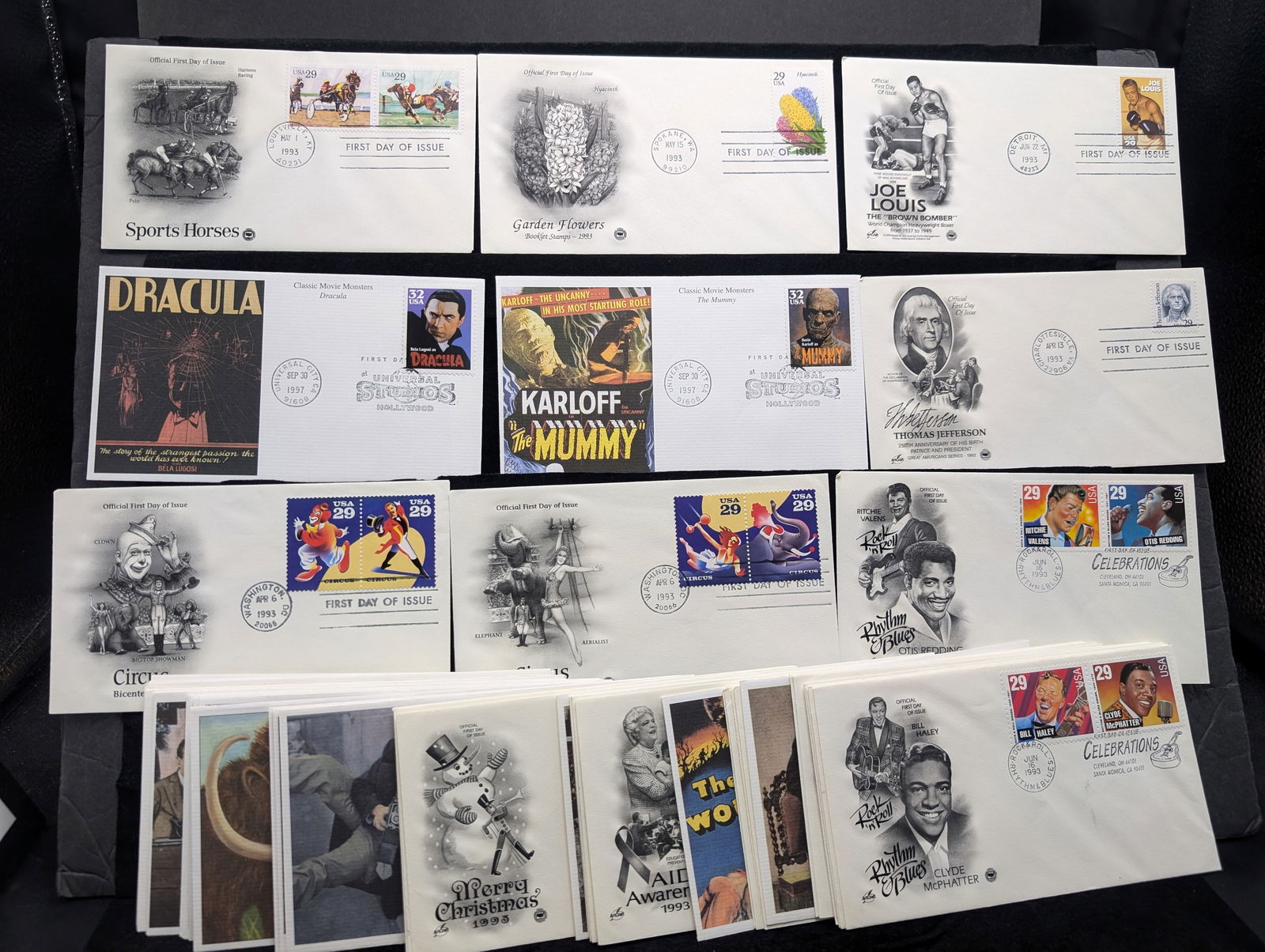 Lot Of 50 Assorted First Day Cachets (1 of 6)