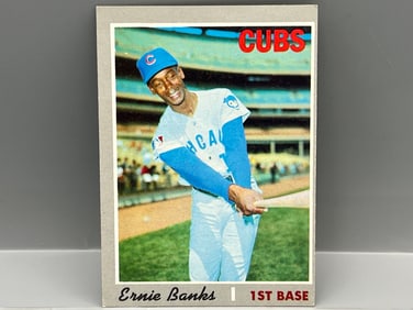 1970 Topps #630 Ernie Banks (HOF) / Cubs