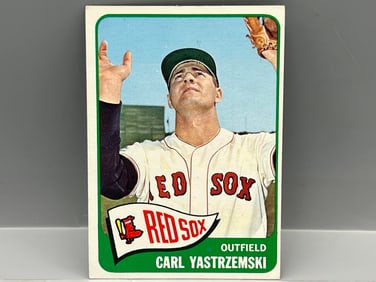 1965 Topps #385 Carl Yastrzemski (HOF) / Red Sox