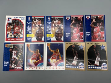 (Lot Of 10) Michael Jordan Cards / Chicago Bulls