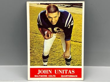1964 Philadelphia #124 Johnny Unitas (HOF) / Colts