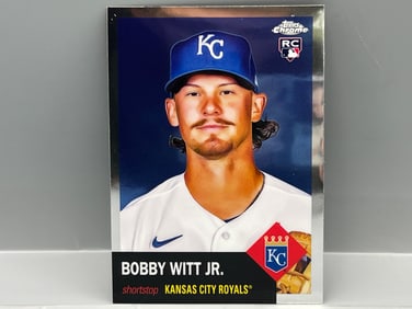 2022 Topps Chrome Platinum Anniversary Bobby Witt Jr. RC #61