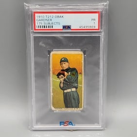 1910 T212 Obak Gardner PSA 1