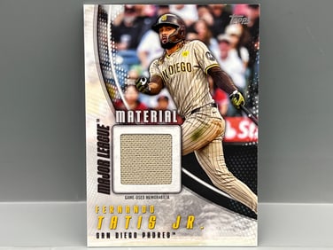 2025 Topps Fernando Tatis Jr. Major League Material Game Used Relic