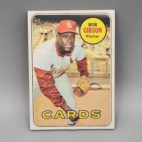 1969 Topps Bob Gibson #200 HOF