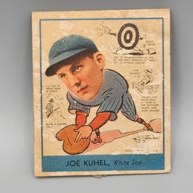 1938 Goudey Heads Up Joe Kuhel #267