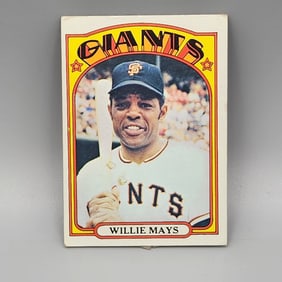 1972 Topps Willie Mays #49 HOF
