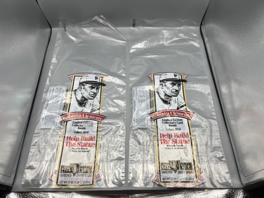 1993 City Pride Bread Roberto Clemente Complete 6 Card Set still sealed in the bags