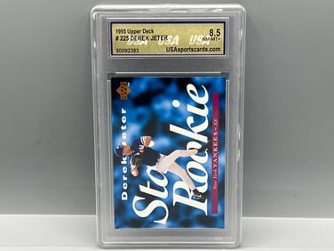 1995 Upper Deck Derek Jeter Prospect #225 - Slabbed By USA Grading