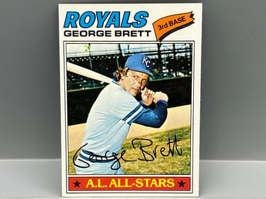 1977 Topps #580 George Brett (HOF) / Royals