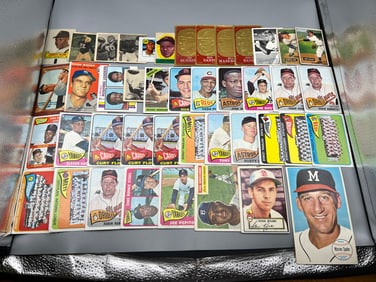 Lot Of 40+ Cards: Stars & HOF - Varying Years and Conditions