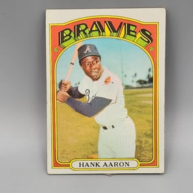 1972 Topps Hank Aaron #299 HOF