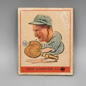1938 Goudey Heads Up Ernie Lombardi #246 HOF