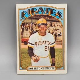 1972 Topps Roberto Clemente #309 HOF