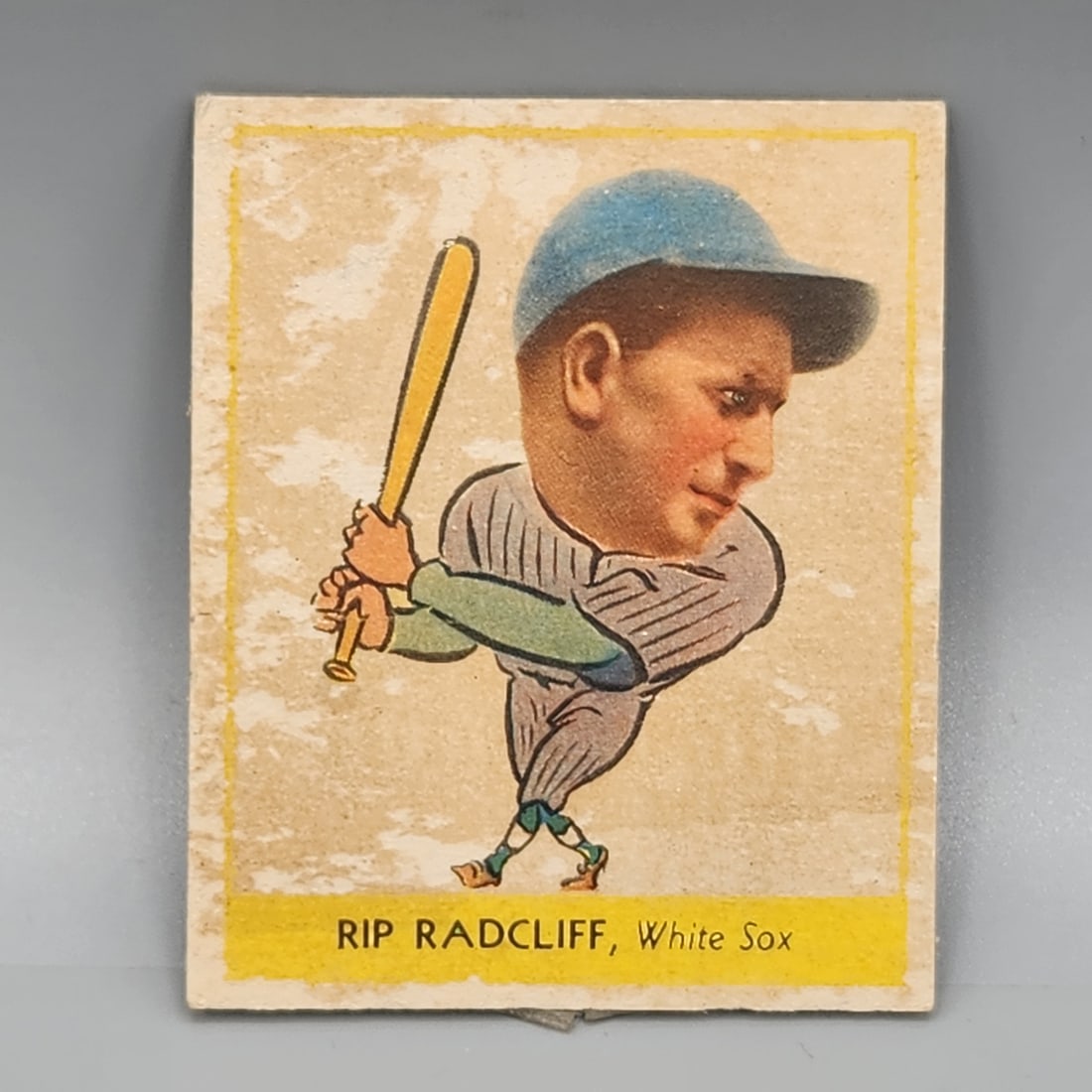 1938 Goudey Heads Up Rip Radcliff #261: 1938 Goudey Heads Up Rip Radcliff #261