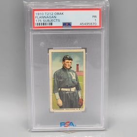 1910 T212 Obak Flannagan PSA 1