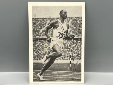 1936 Reemtsma Sammelwerk Jesse Owens Olympic Oversized #14