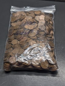 Bag of 1,000 Lincoln Wheat Cents