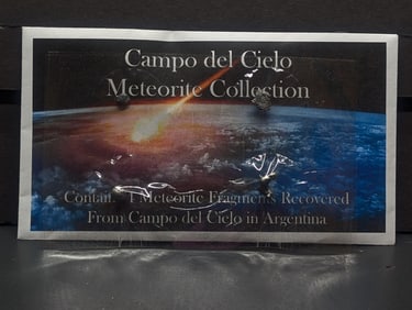 Collection of Meteorites from Campo del Cielo in Argentina - 4 Fragments