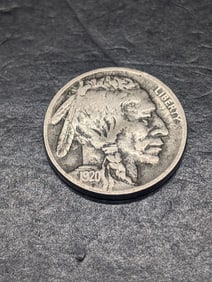 1920-D Indian Head Buffalo Nickel