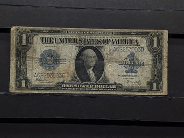 Large 1923 Series $1.00 Silver Certificate **GOOD**