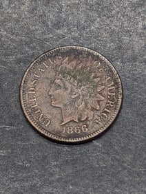 1866 Indian Head Cent **VF**
