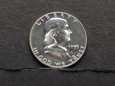 **GEM PROOF** 1955 Franklin Silver Half Dollar