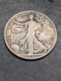 **VG** 1916 Walking Liberty Half Dollar