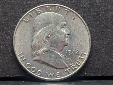 1948 Franklin Silver Half Dollar **BRILLIANT UNC**
