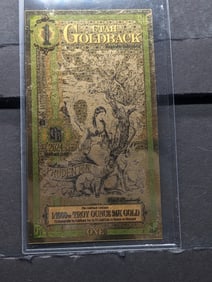 1/1000th Troy Oz. 24k PURE GOLD $1.00 2024 Utah Goldback