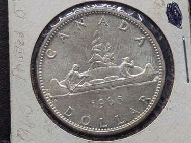 1965 Canada Silver Dollar