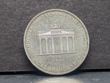 1991-A Germany 10 Silver Marks