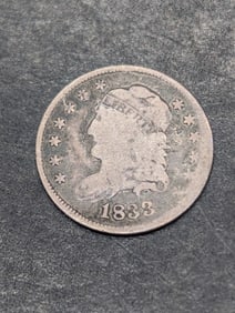 **VG/FINE** 1833 Capped Bust Half Dime