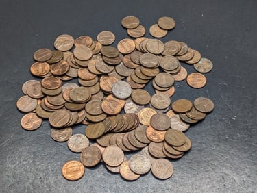 1 Lb. of 1981 & Earlier Copper Lincoln Cents