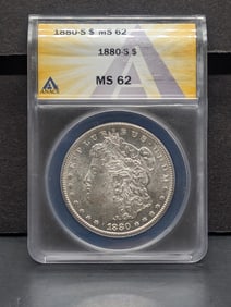 1880-S Morgan PCGS MS62