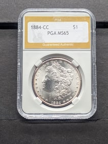 1884-CC Morgan PGA MS65