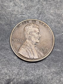 **XF/AU** 1913-S Lincoln Wheat Cent