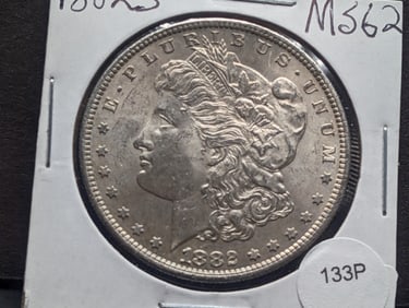 1882-S Morgan MS62