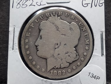 1882 Carson City Morgan G/VG