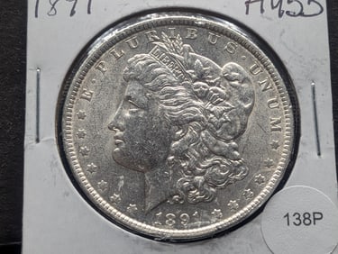 1891 Morgan AU55