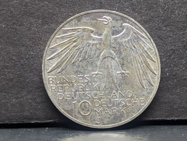 1972-J Germany 10 Silver Marks