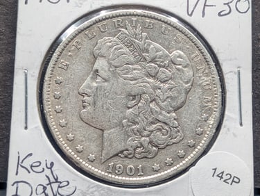 1901 Morgan Key Date VF 30