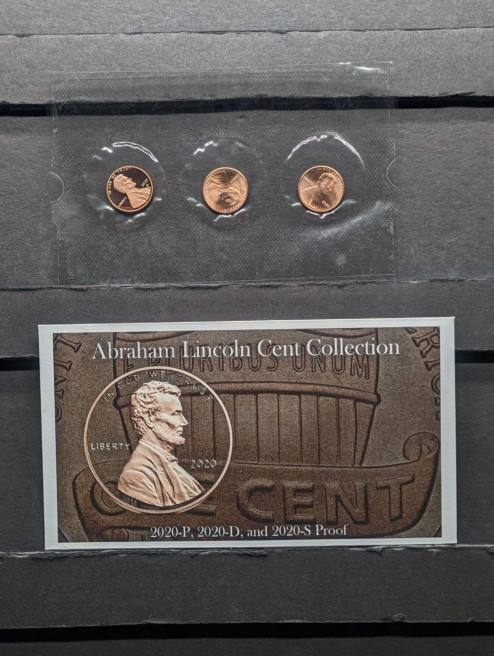 2020 Abraham Lincoln Shield Cent Mint Mark Collection (1 of 3)