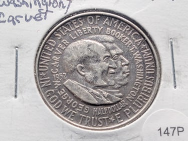 1952 Washington-Carver Half Dollar XF
