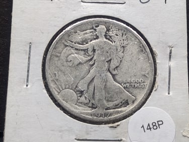 1917 Walking Liberty Half Dollar G4