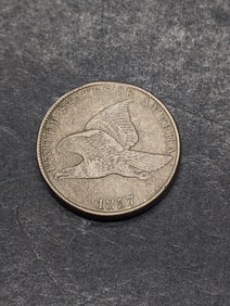 **VF/XF** 1857 Flying Eagle Cent w/ Large Letters